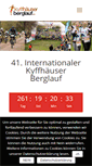 Mobile Screenshot of kyffhaeuser-berglauf.de
